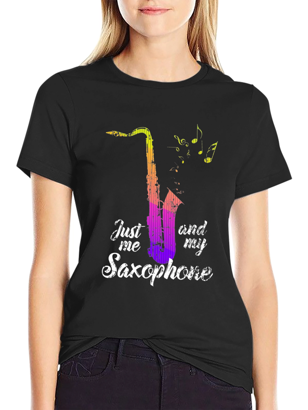 Just Me & My Saxophone - Graphic Tee