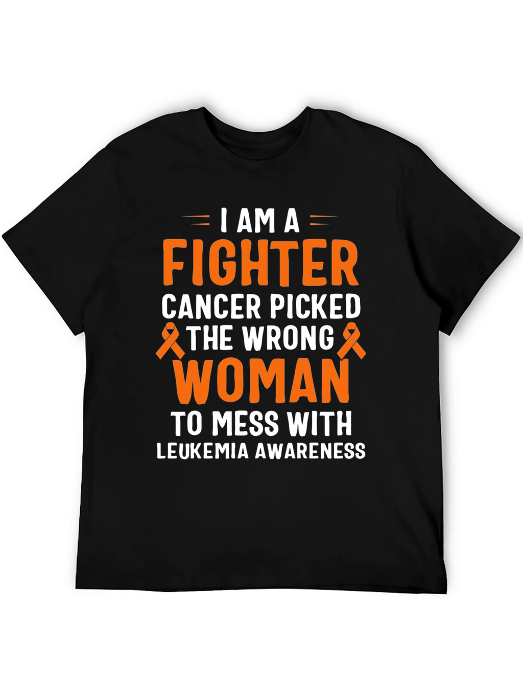 I Am A Fighter Leukemia Awareness T-Shirt