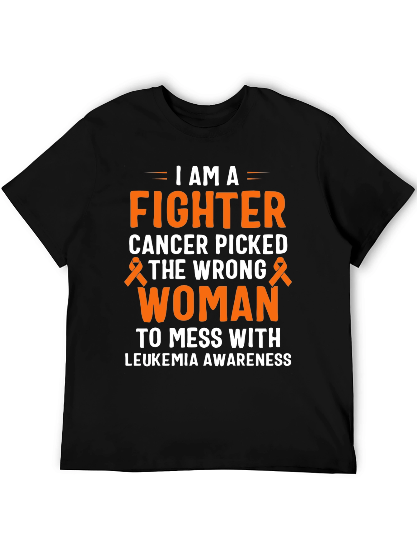 I Am A Fighter Leukemia Awareness T-Shirt