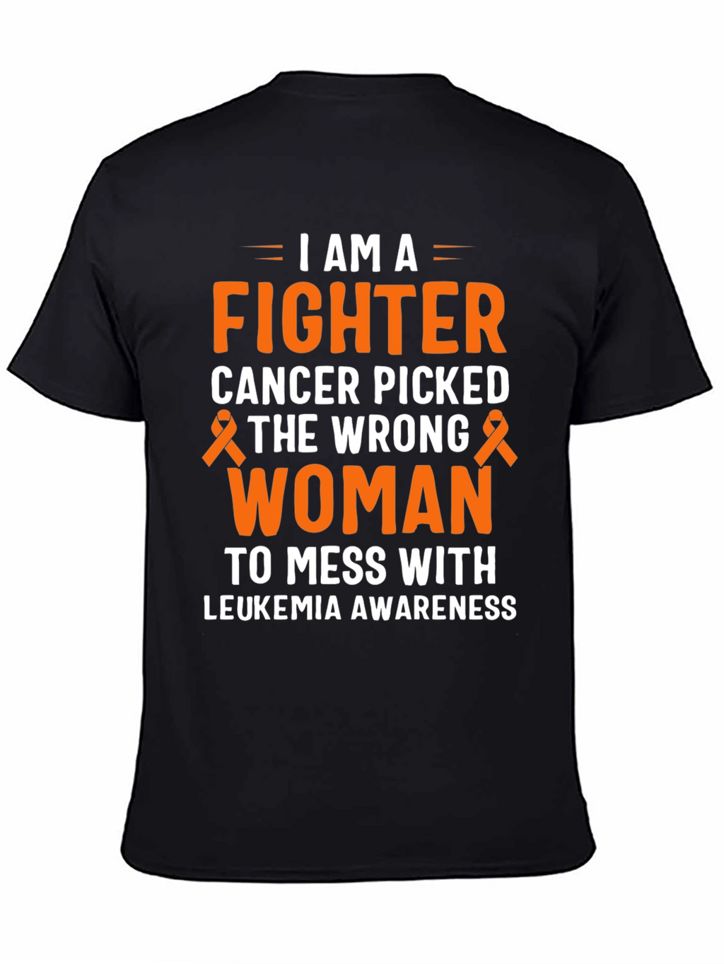 I Am A Fighter Leukemia Awareness T-Shirt
