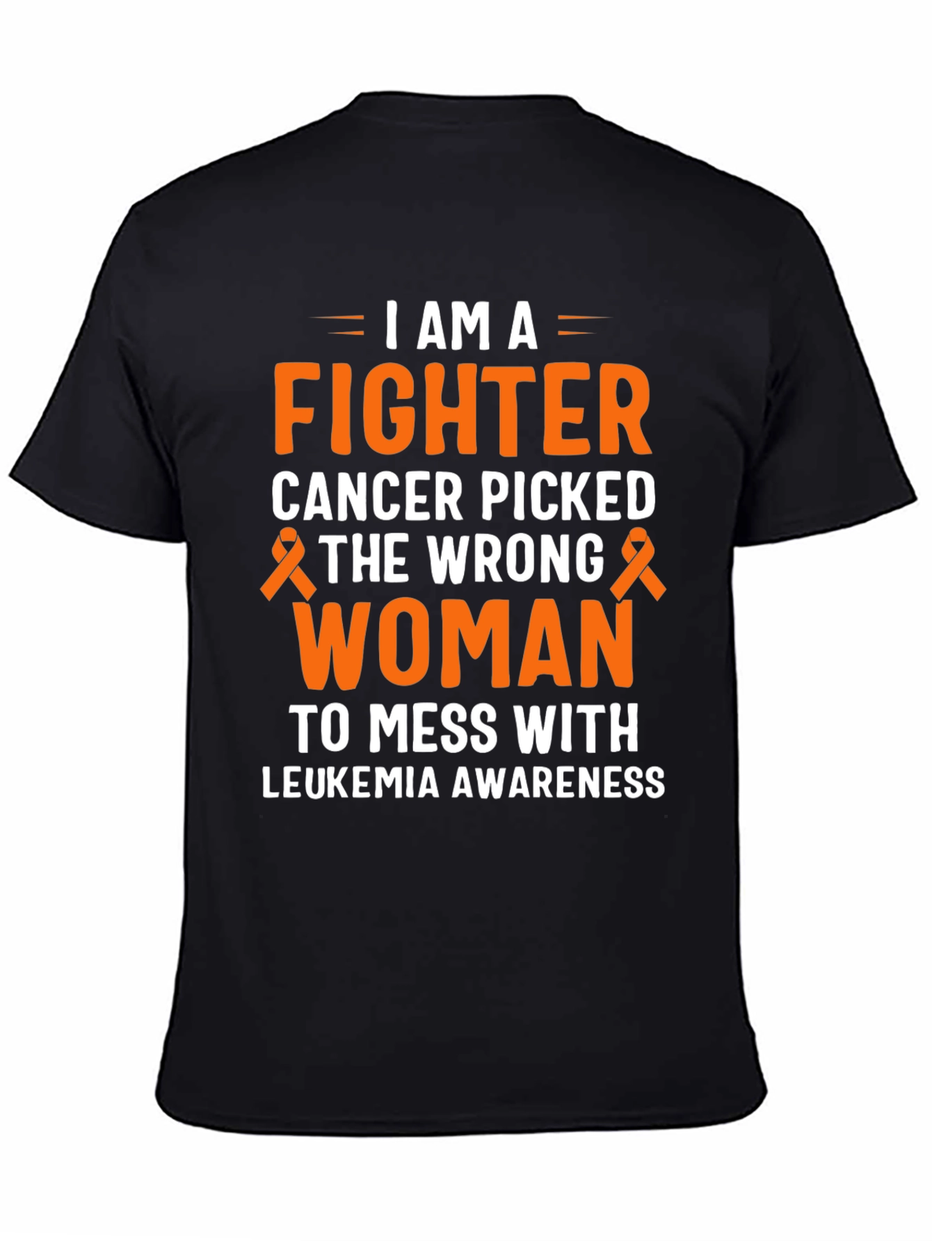 I Am A Fighter Leukemia Awareness T-Shirt