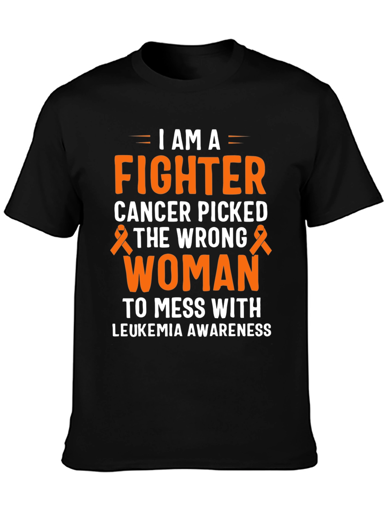 I Am A Fighter Leukemia Awareness T-Shirt