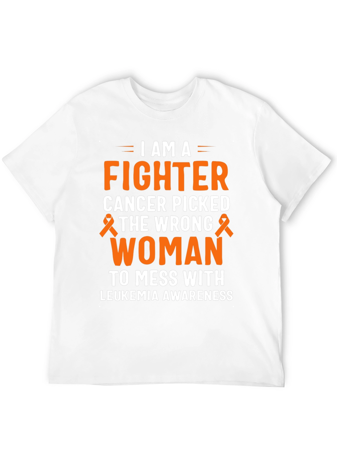 I Am A Fighter Leukemia Awareness T-Shirt