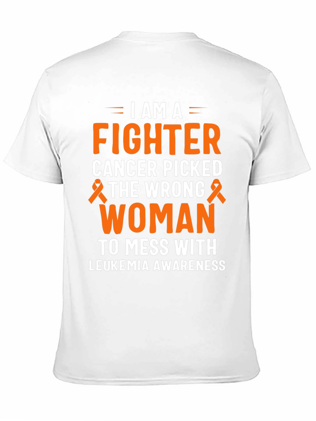 I Am A Fighter Leukemia Awareness T-Shirt