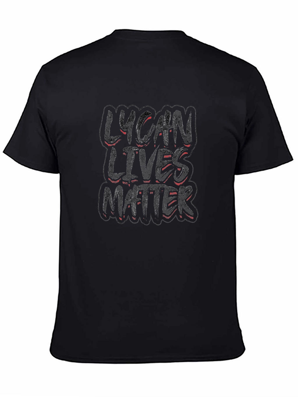 Lycan Lives Matter Black Graphic Tee