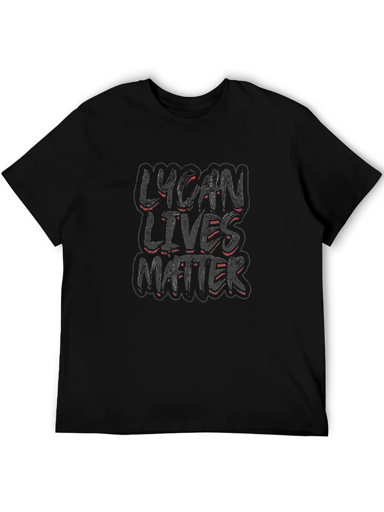Lycan Lives Matter Black Graphic Tee