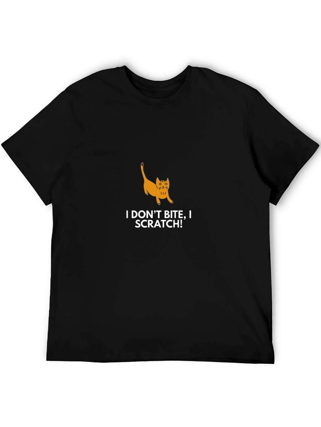 Cat Scratch T-Shirt - Funny Graphic Tee