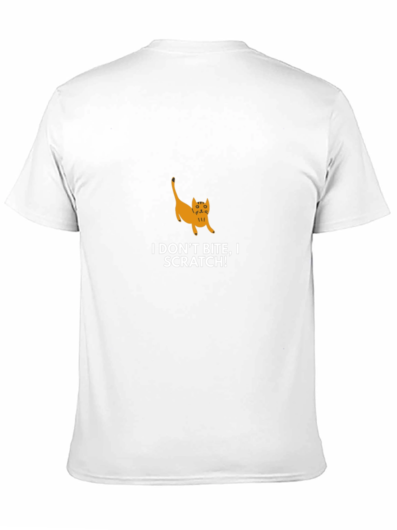 Cat Scratch T-Shirt - Funny Graphic Tee