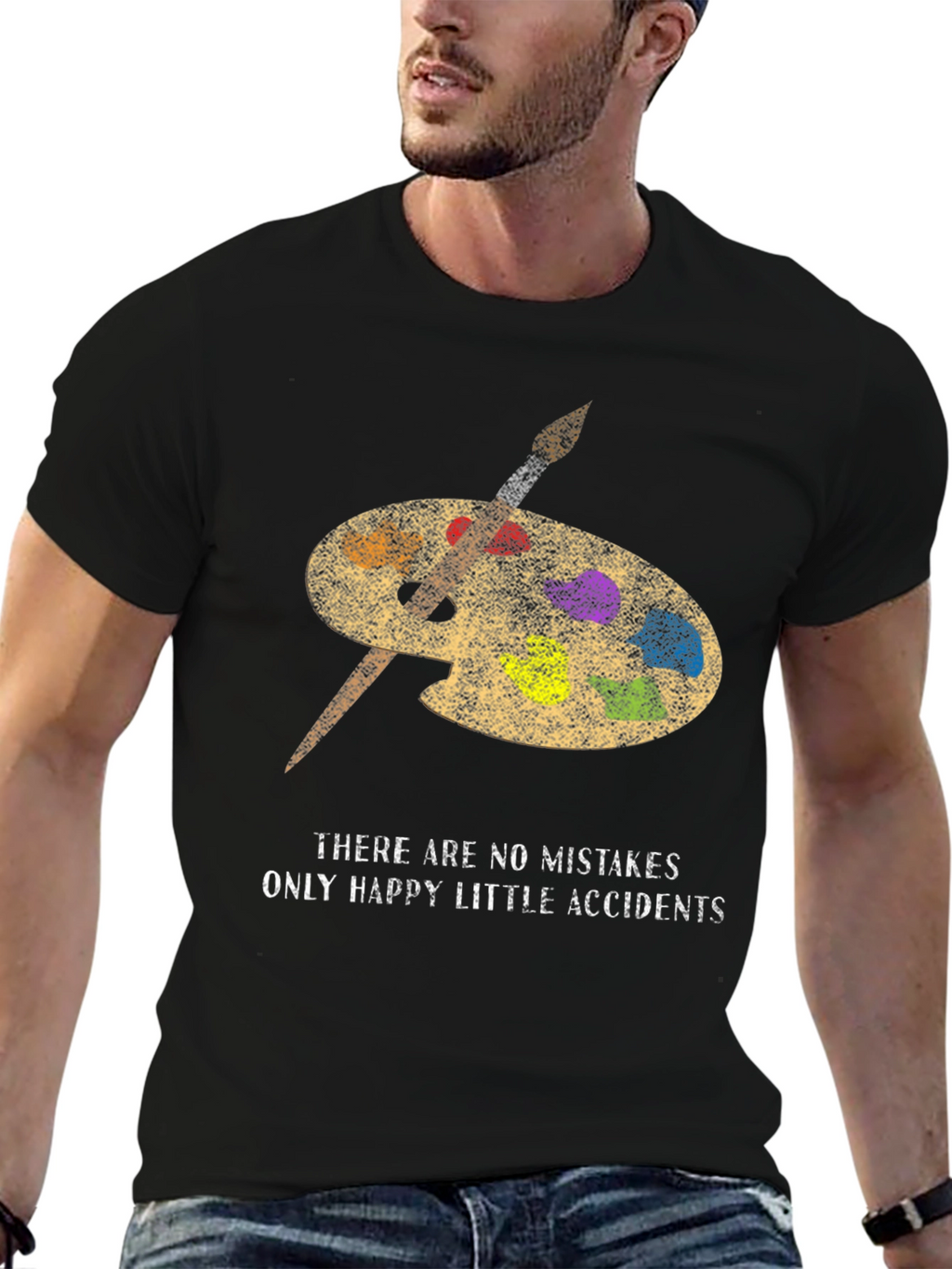 Painters Palette T-Shirt - Happy Accidents