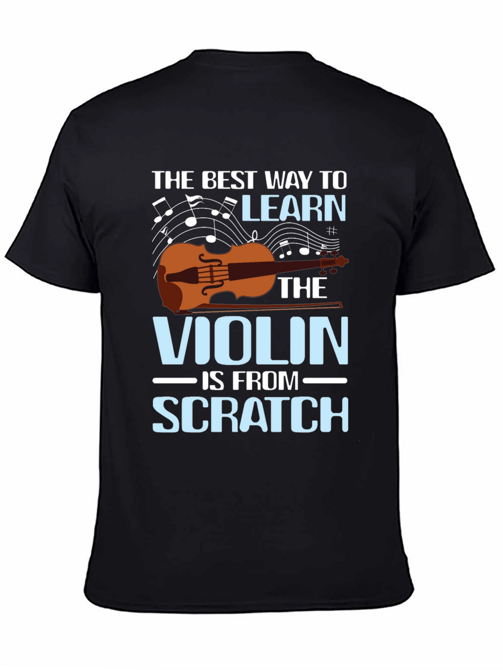 Violin Learning T-Shirt: Music Teacher Tee