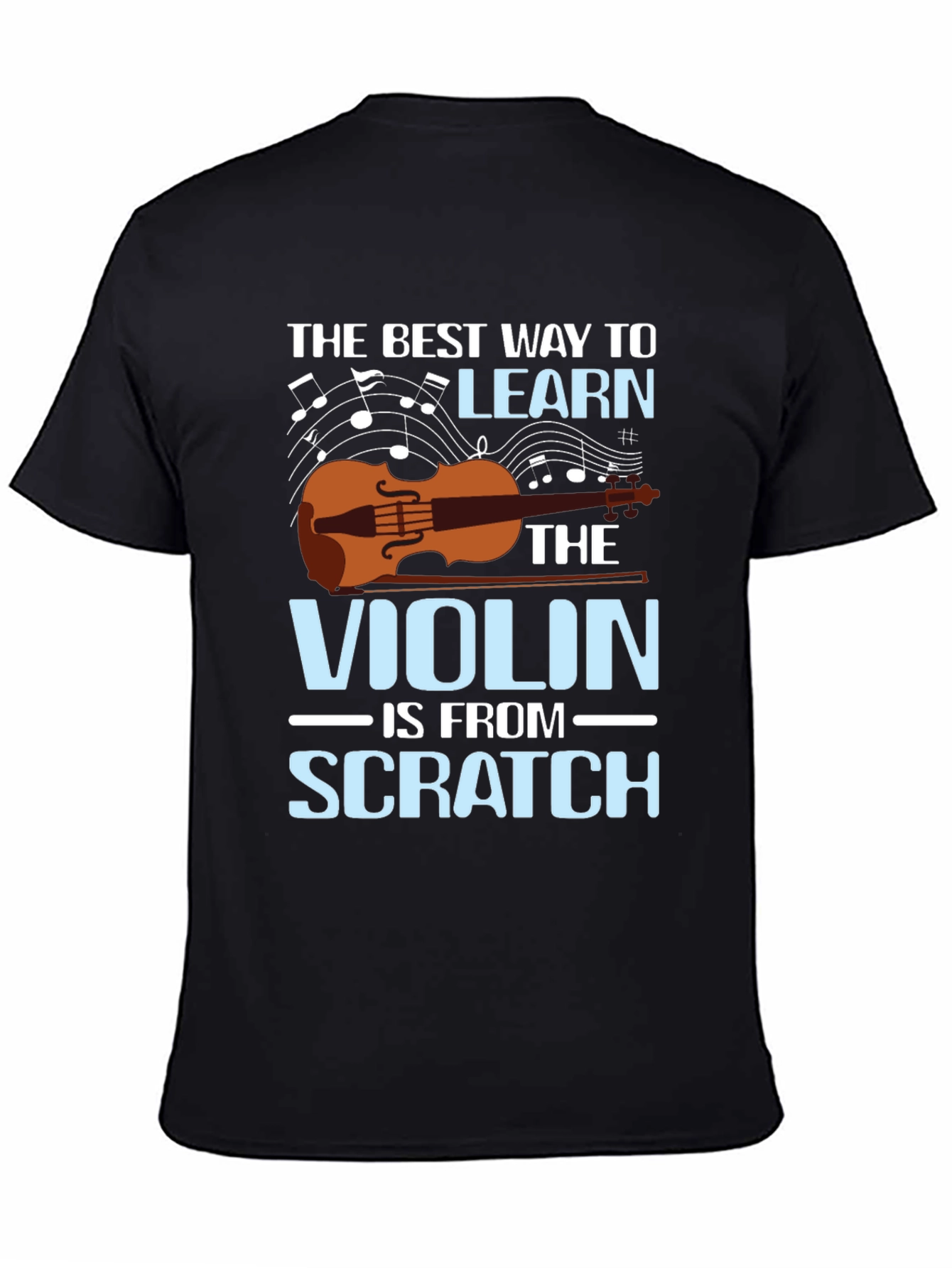 Violin Learning T-Shirt: Music Teacher Tee