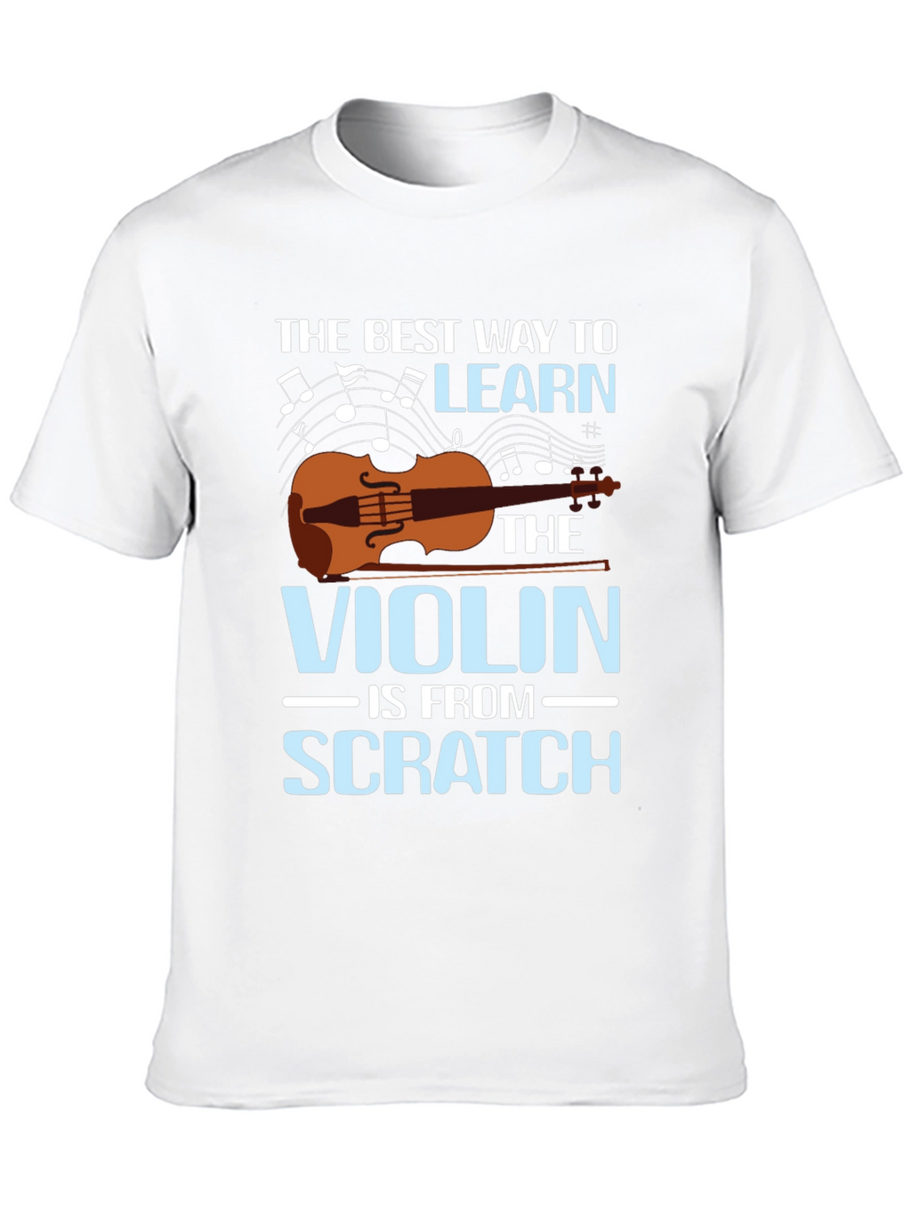 Violin Learning T-Shirt: Music Teacher Tee