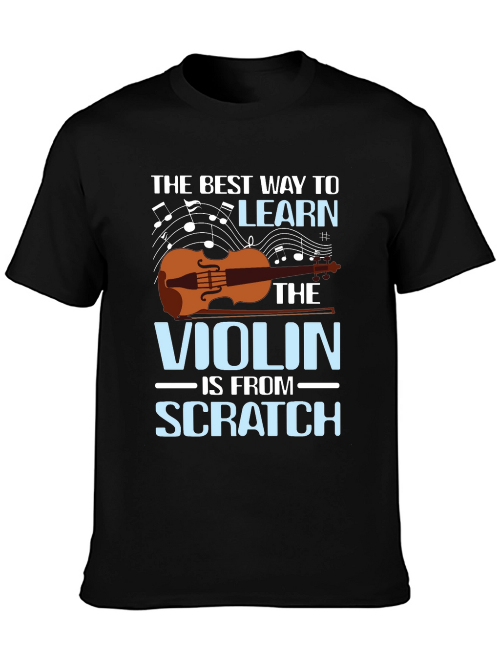 Violin Learning T-Shirt: Music Teacher Tee