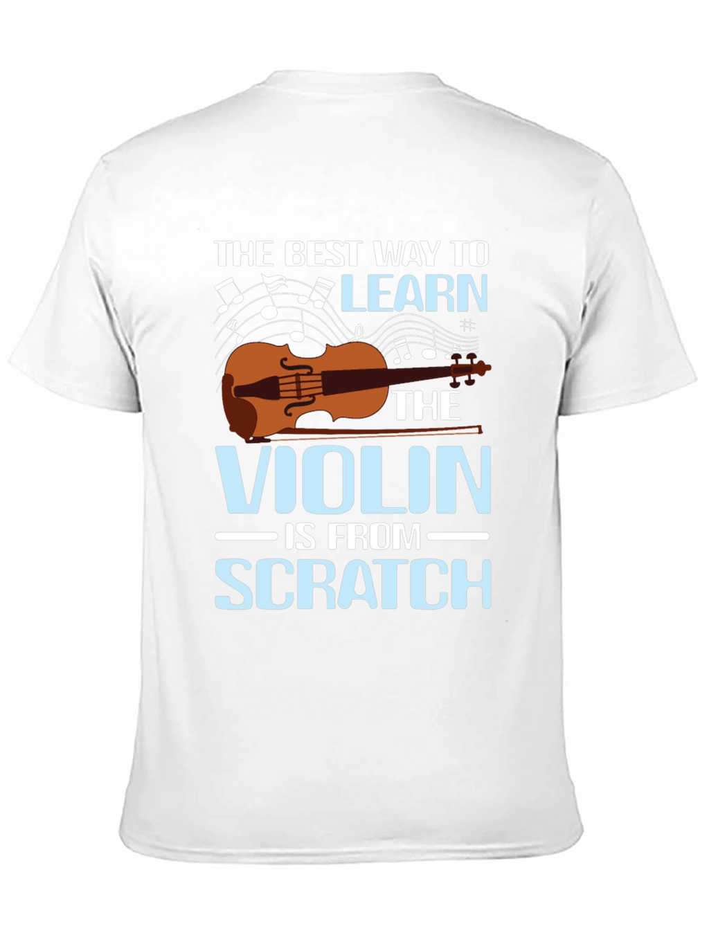 Violin Learning T-Shirt: Music Teacher Tee