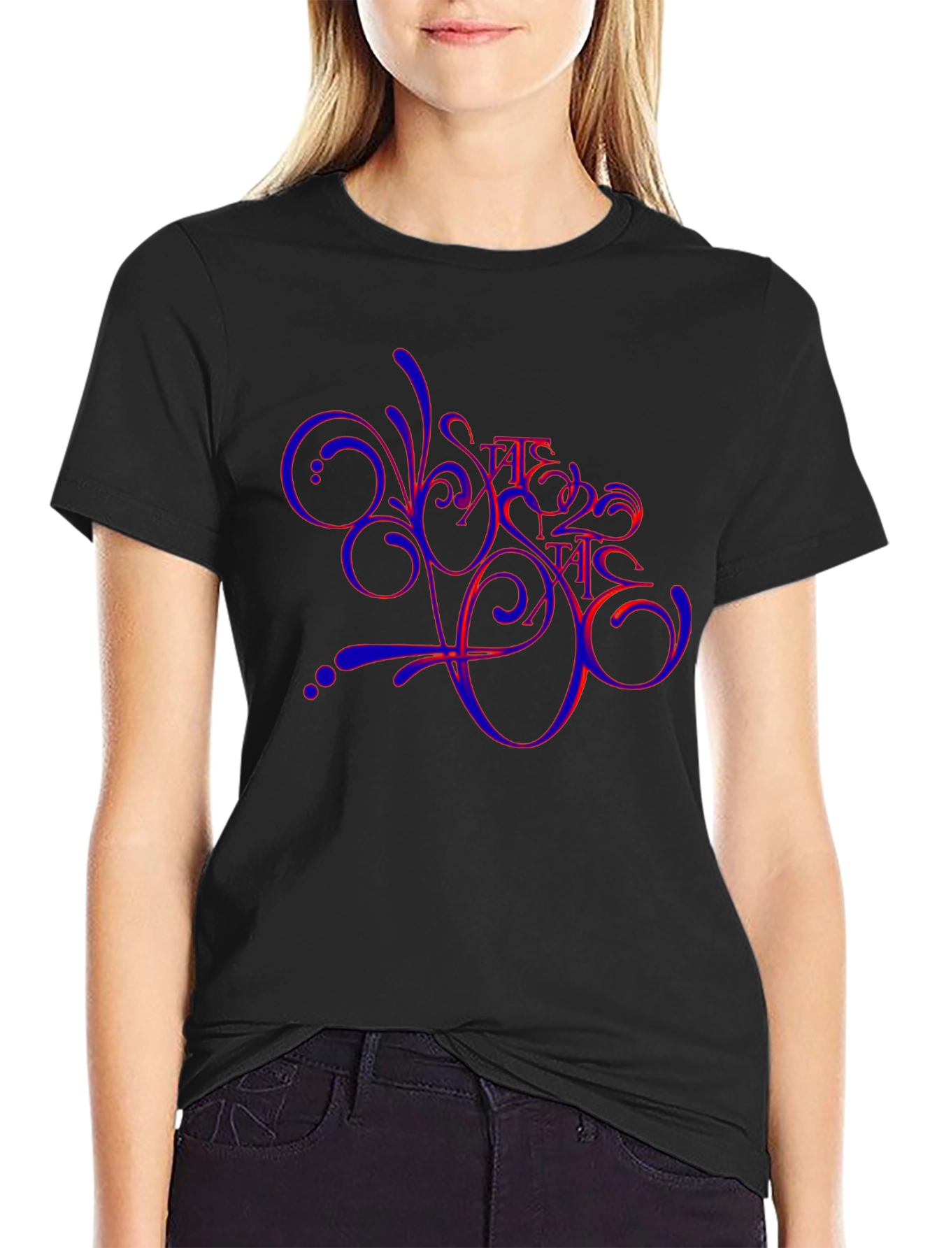 Modern Graphic Print T-Shirt