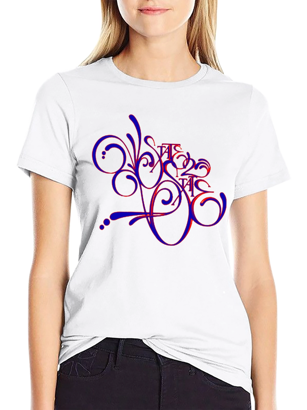 Modern Graphic Print T-Shirt