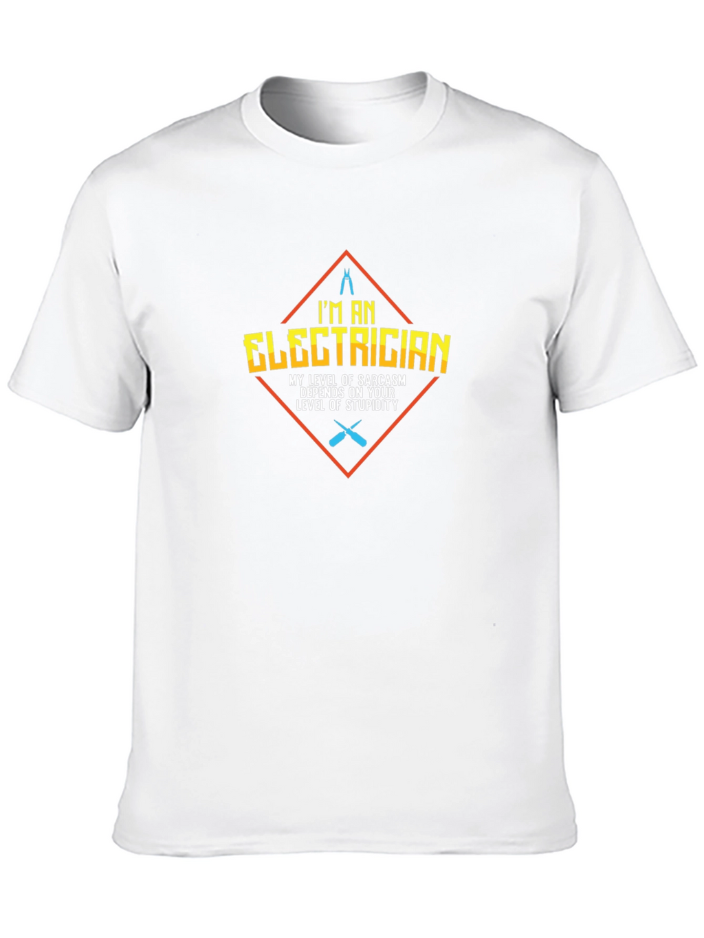 Electrician Sarcasm Graphic T-Shirt