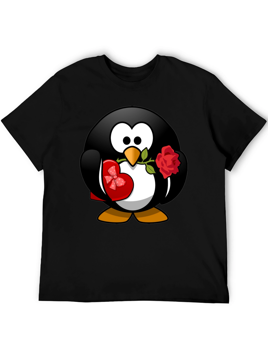 Penguin Love T-Shirt - Valentines Day Gift
