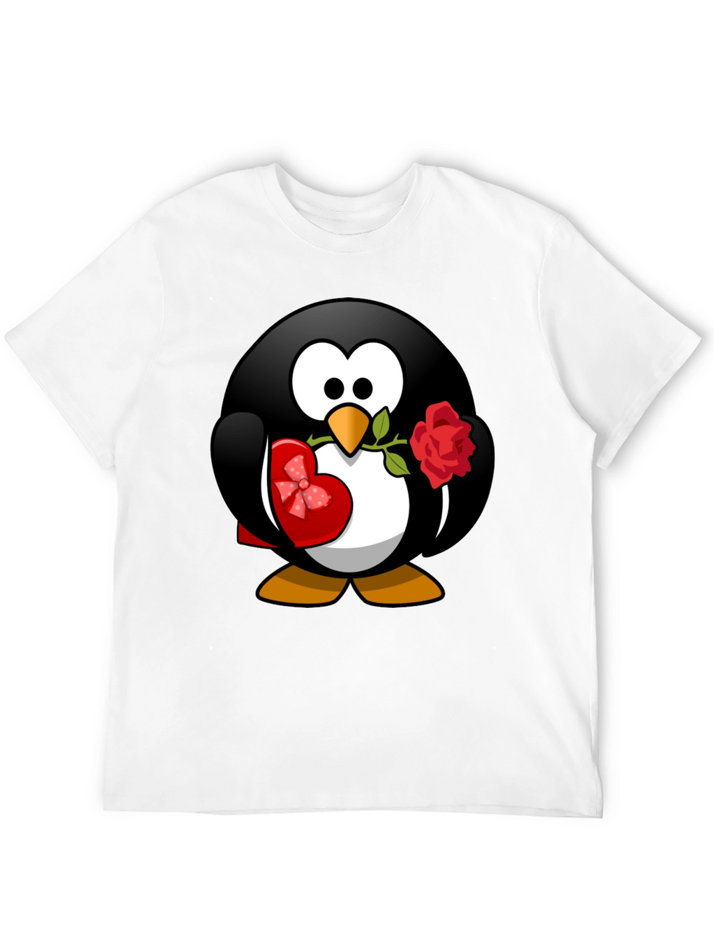Penguin Love T-Shirt - Valentines Day Gift