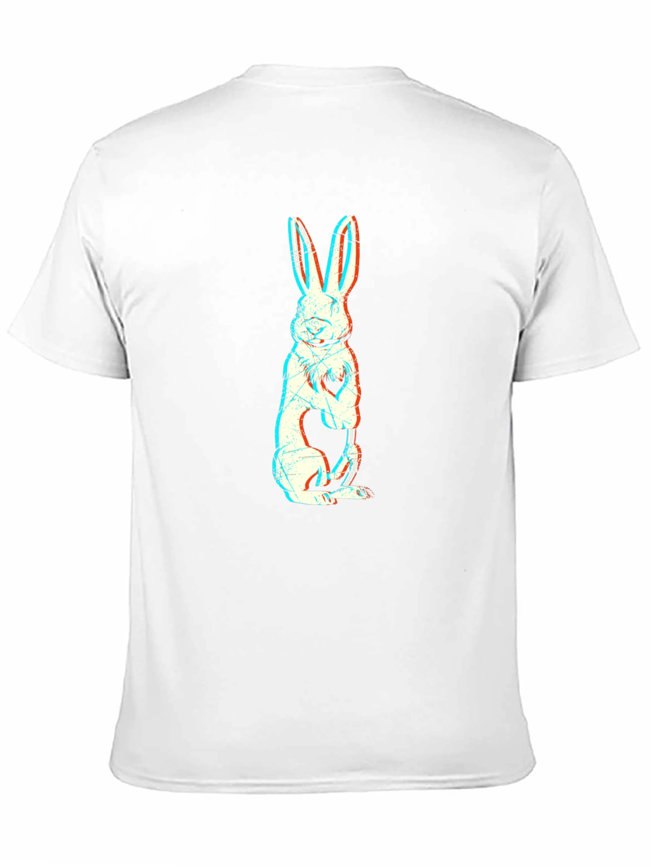Black Rabbit Graphic Tee - Stylish Comfort