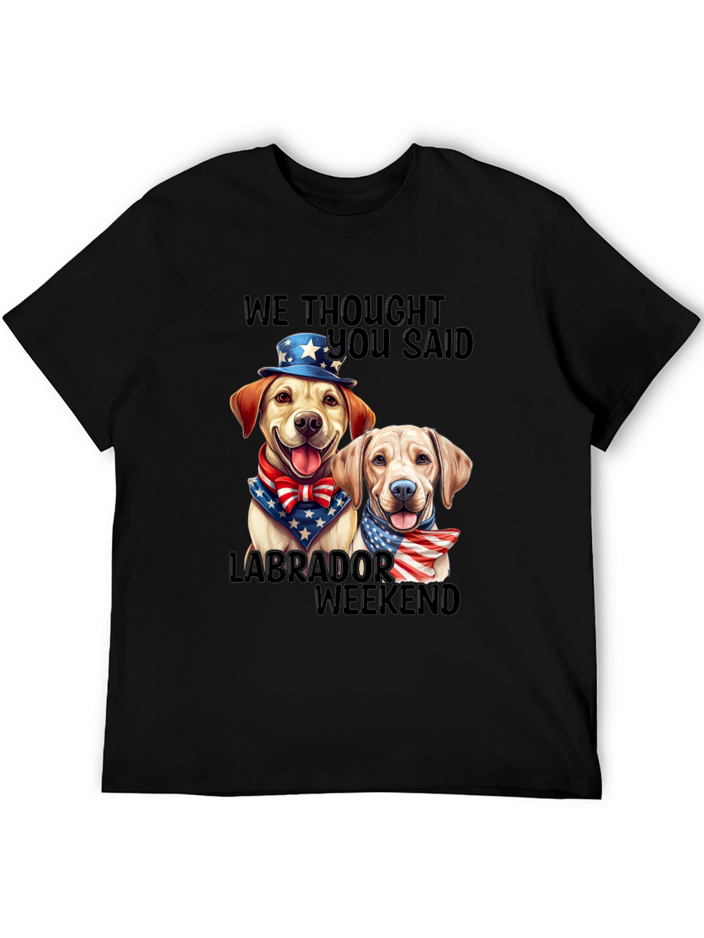 Labrador Weekend Patriotic T-Shirt