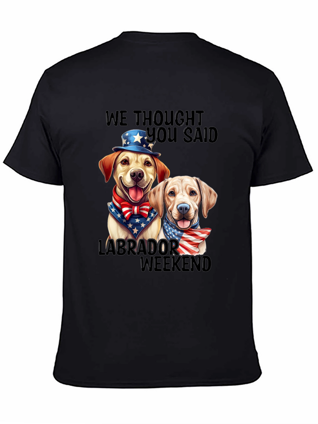Labrador Weekend Patriotic T-Shirt