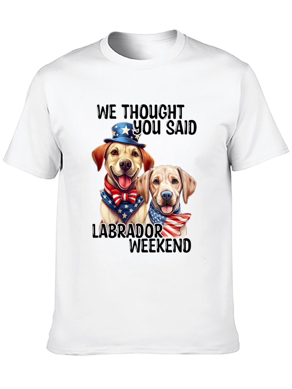 Labrador Weekend Patriotic T-Shirt