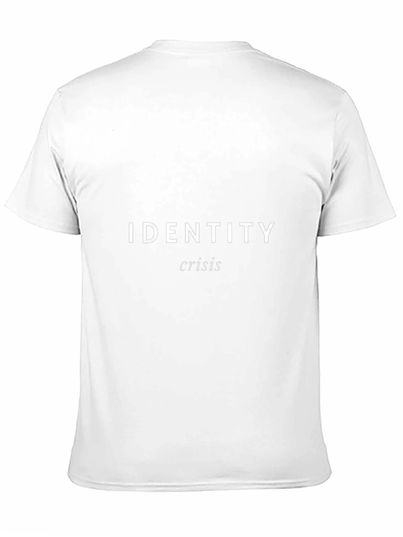 Identity Crisis Black Graphic T-Shirt