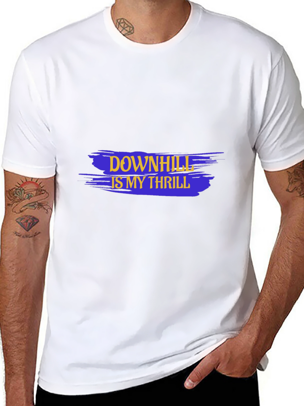 Downhill is my Thrill Graphic Tee