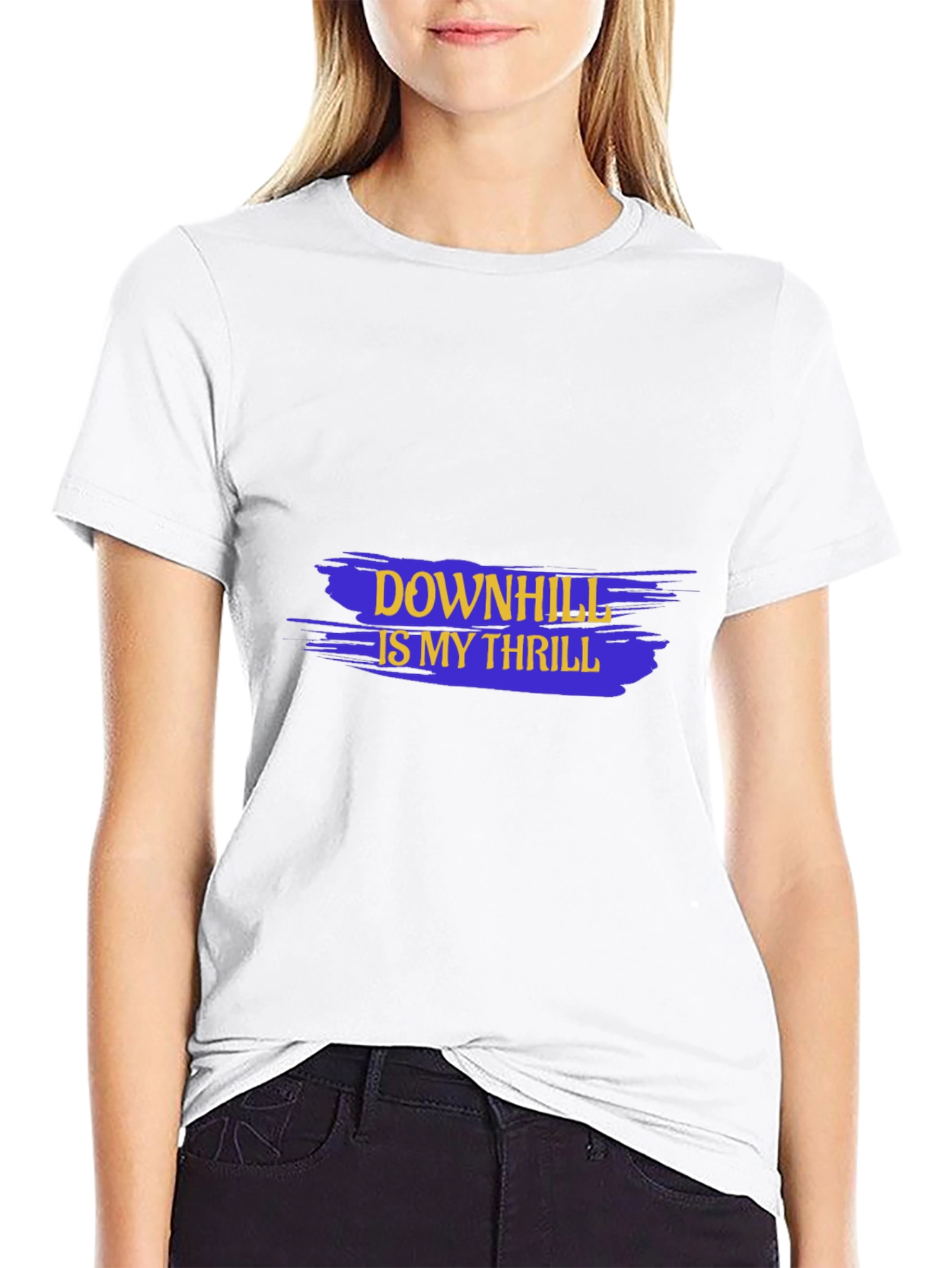 Downhill is my Thrill Graphic Tee