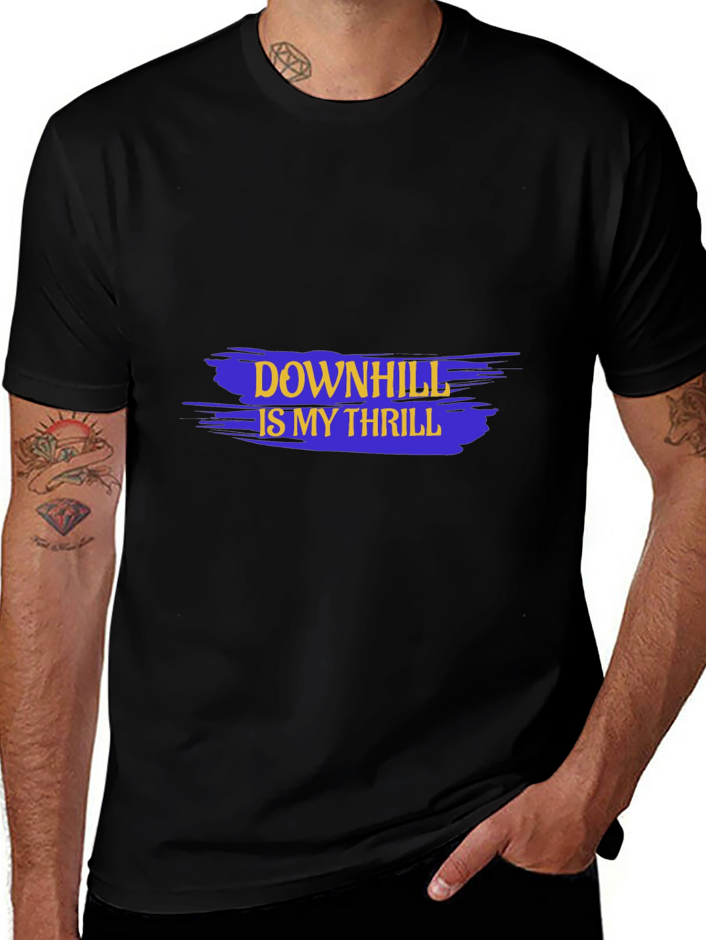 Downhill is my Thrill Graphic Tee
