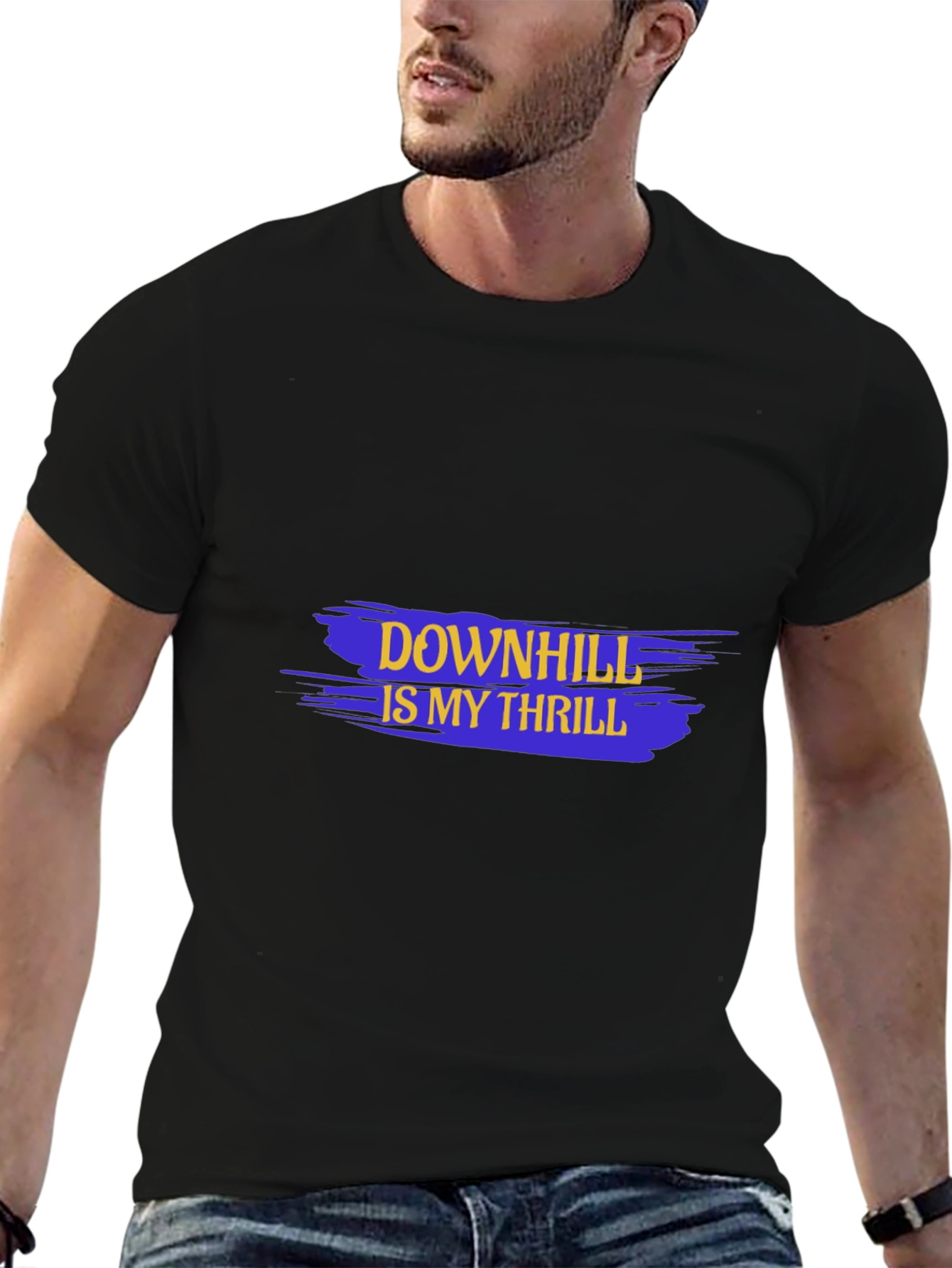 Downhill is my Thrill Graphic Tee