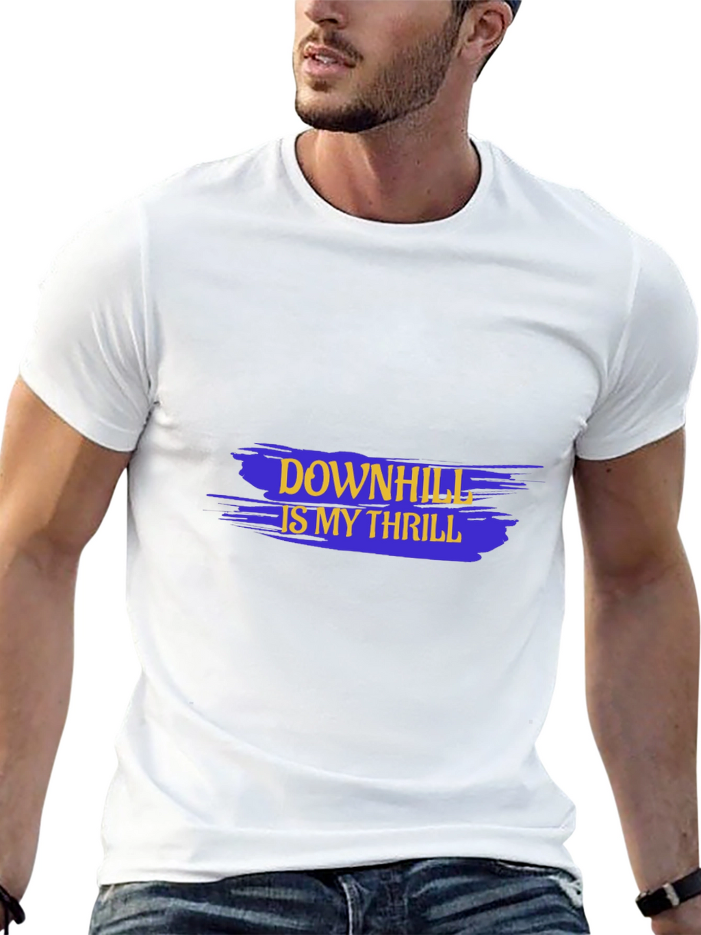 Downhill is my Thrill Graphic Tee