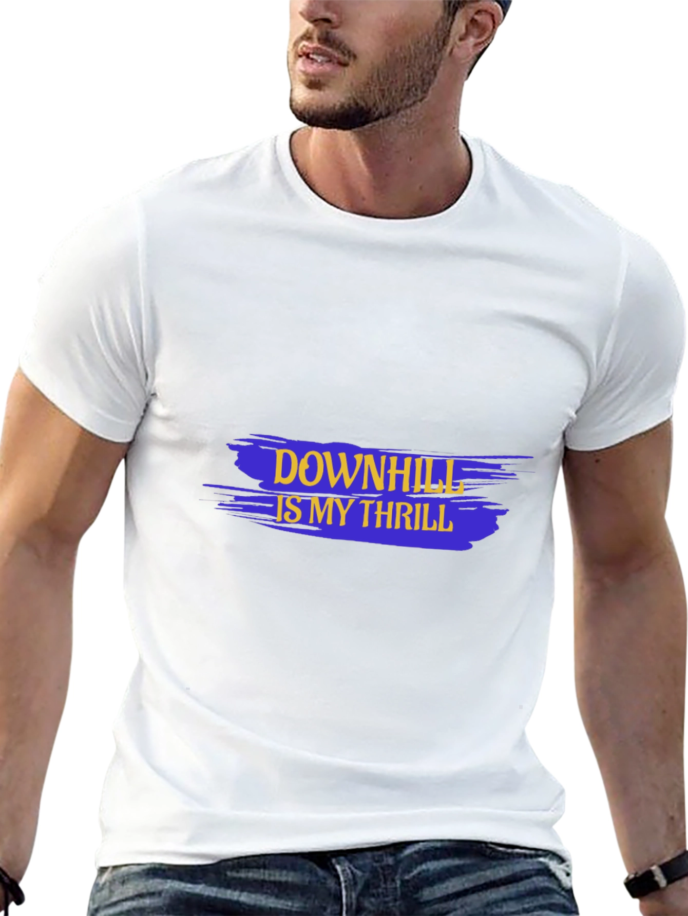 Downhill is my Thrill Graphic Tee