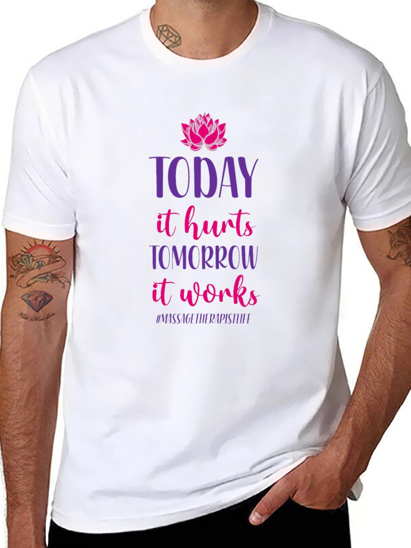 Massage Therapist Today Hurts T-Shirt