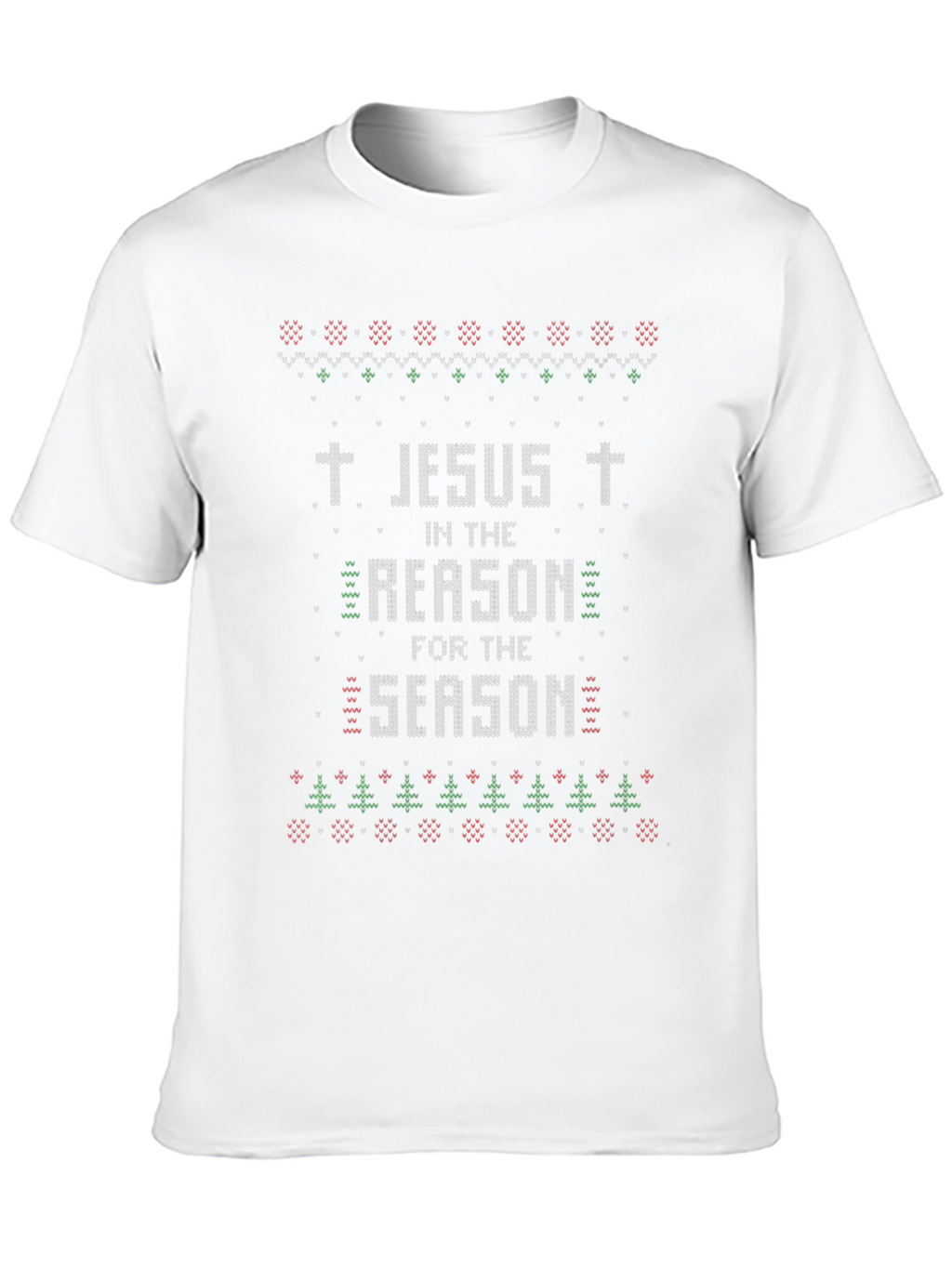 Jesus Reason for the Season Ugly Christmas T-Shirt