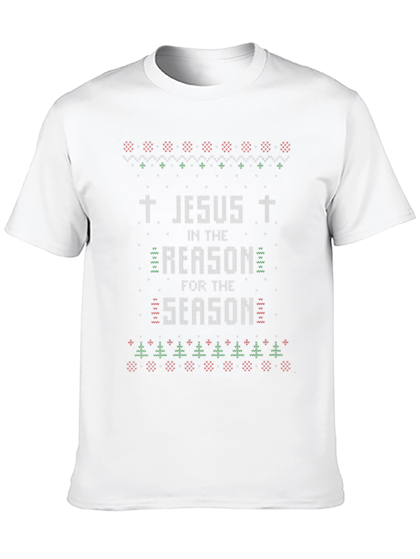 Jesus Reason for the Season Ugly Christmas T-Shirt