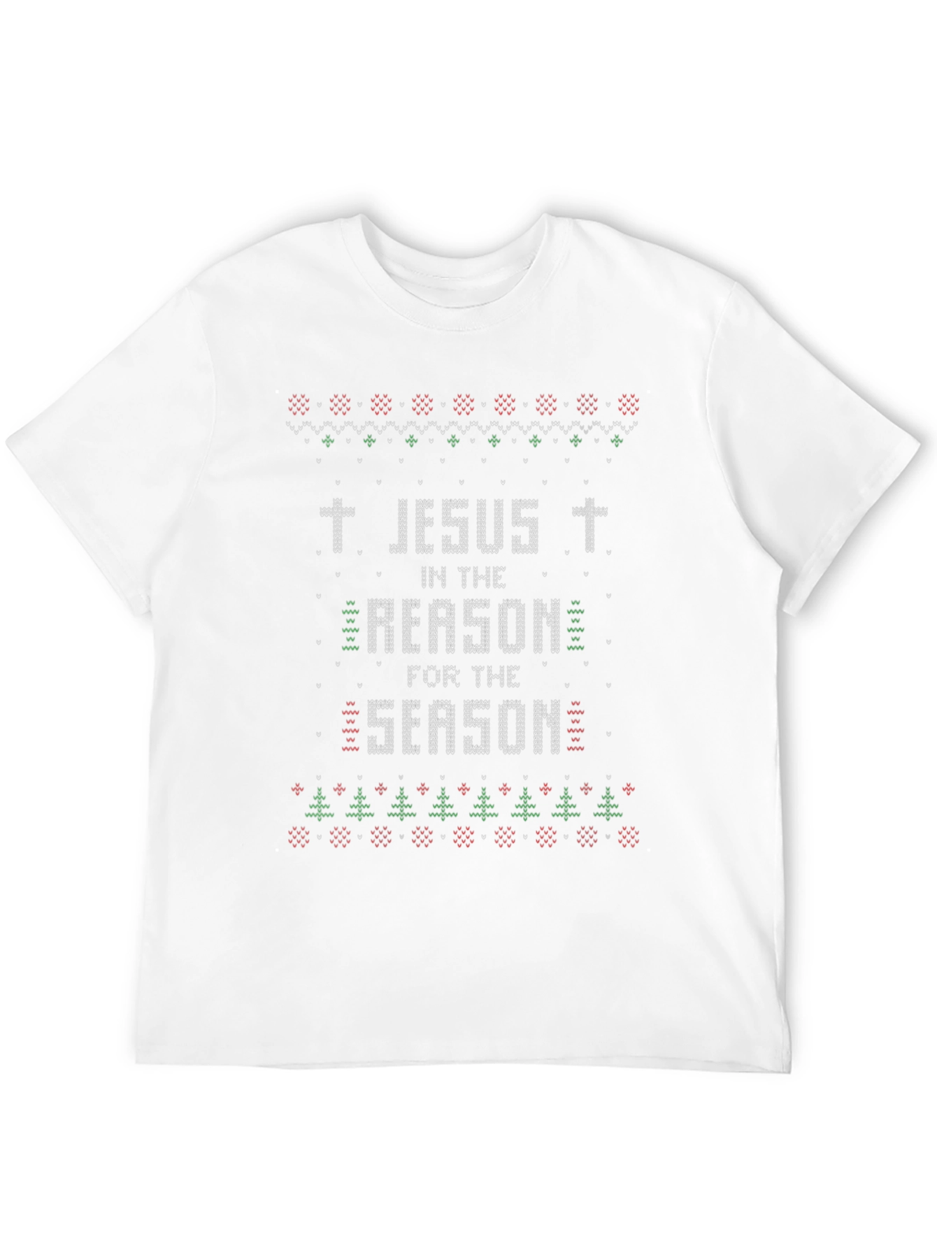 Jesus Reason for the Season Ugly Christmas T-Shirt