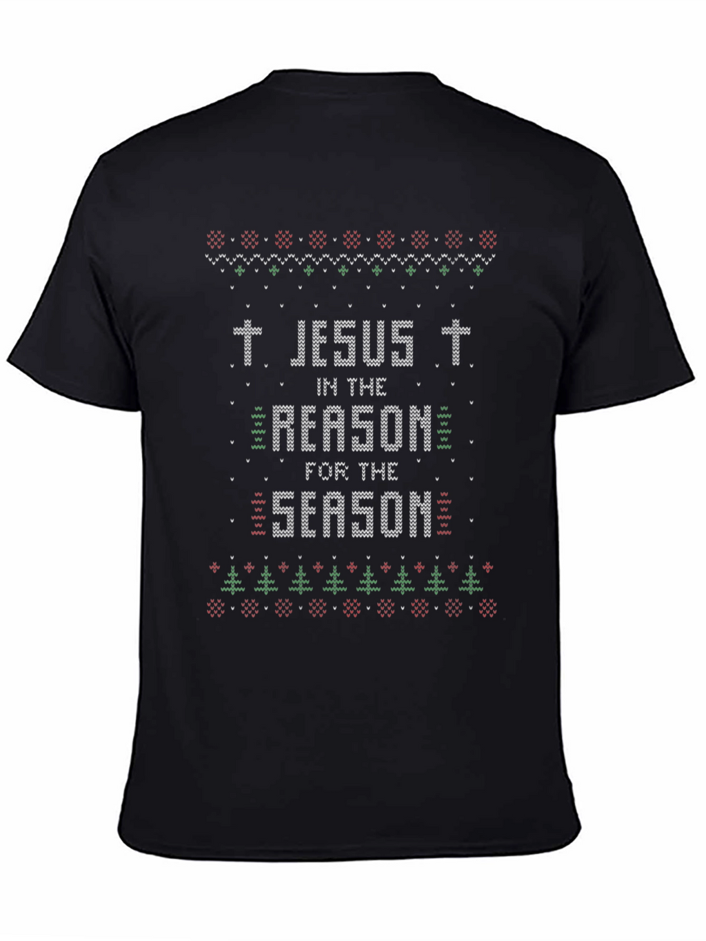 Jesus Reason for the Season Ugly Christmas T-Shirt