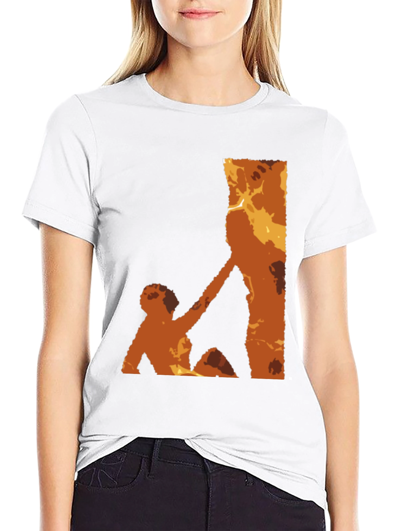 Graphic Tee - Man Climbing Silhouette