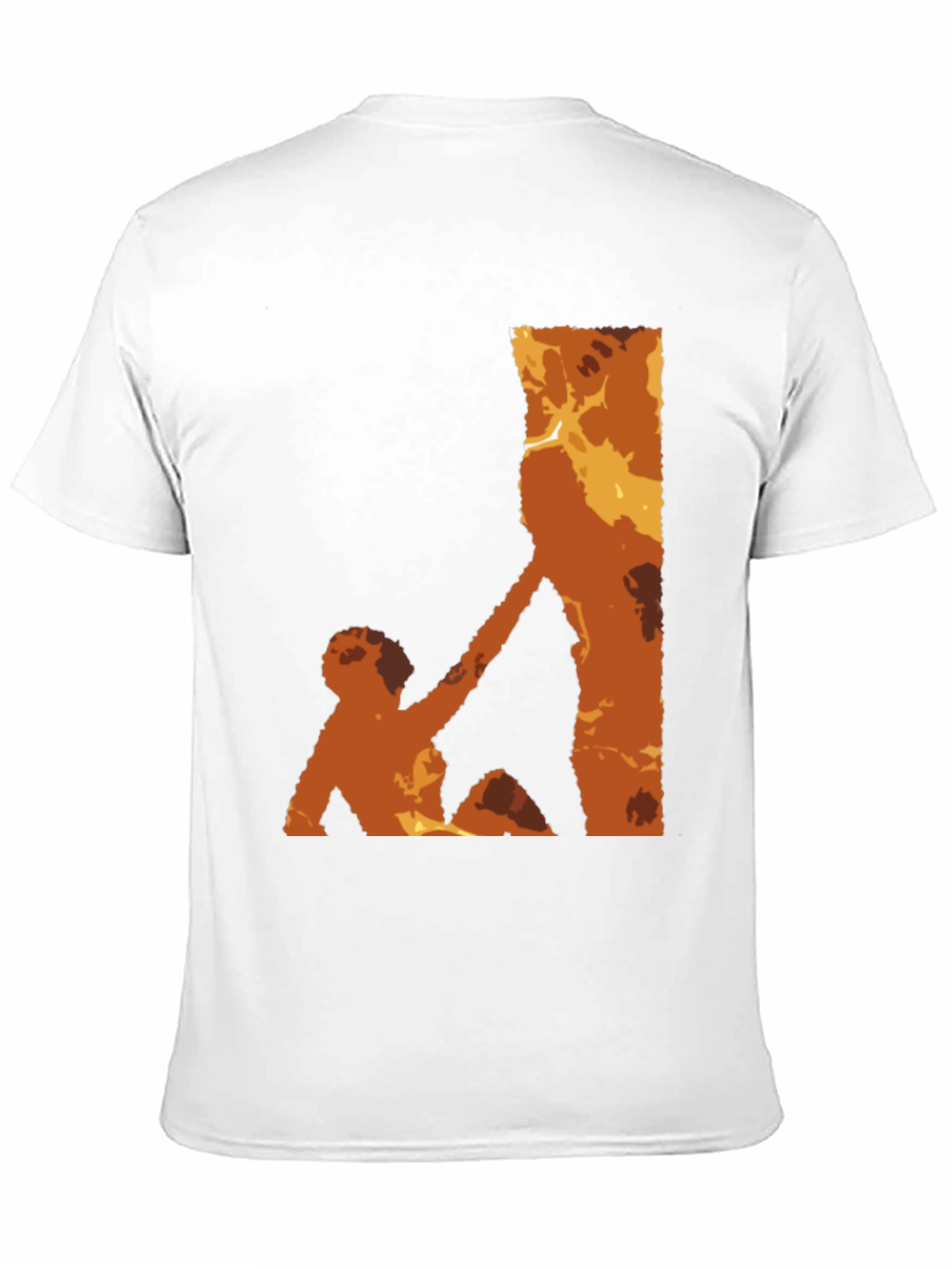 Graphic Tee - Man Climbing Silhouette