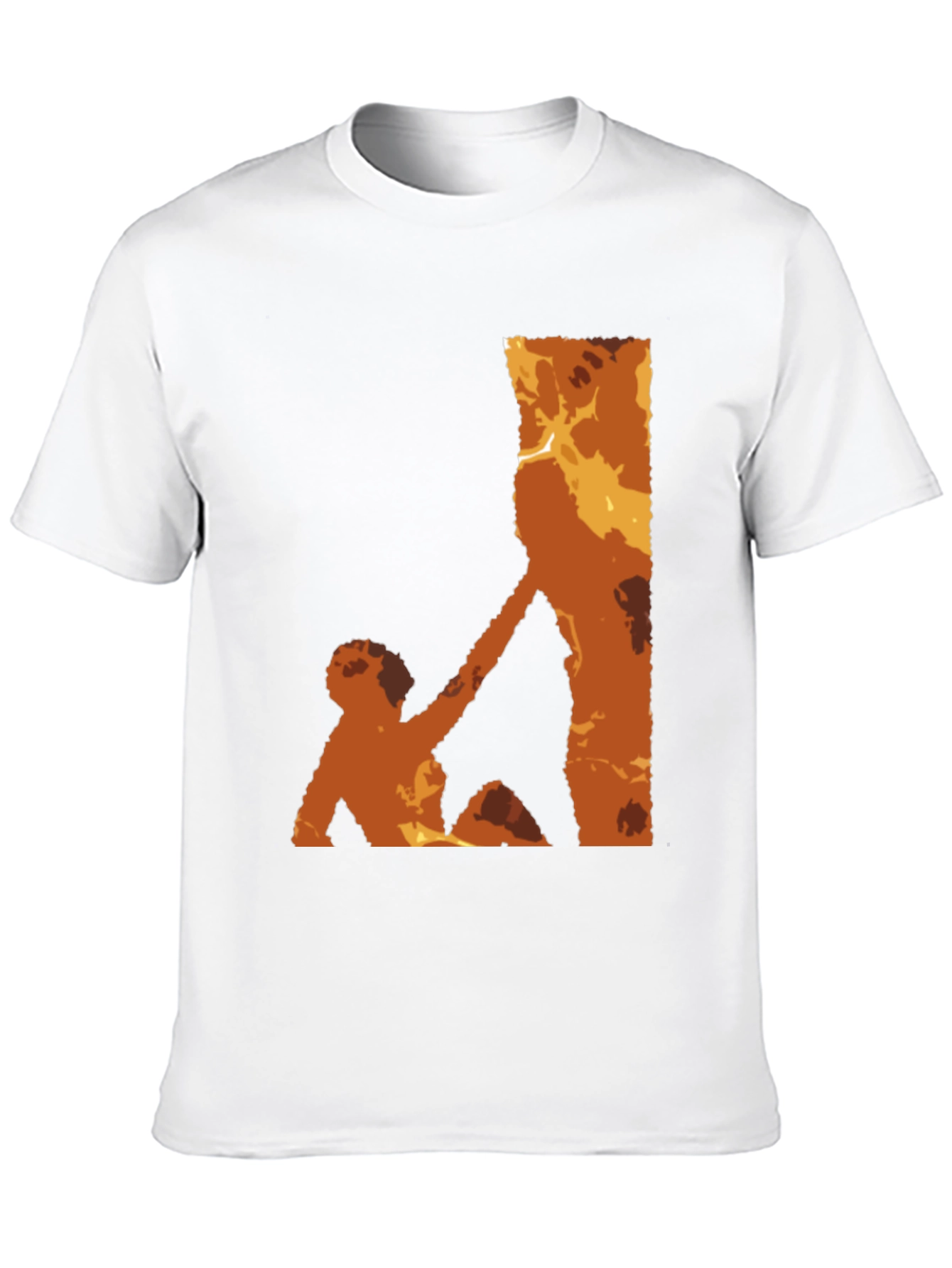 Graphic Tee - Man Climbing Silhouette