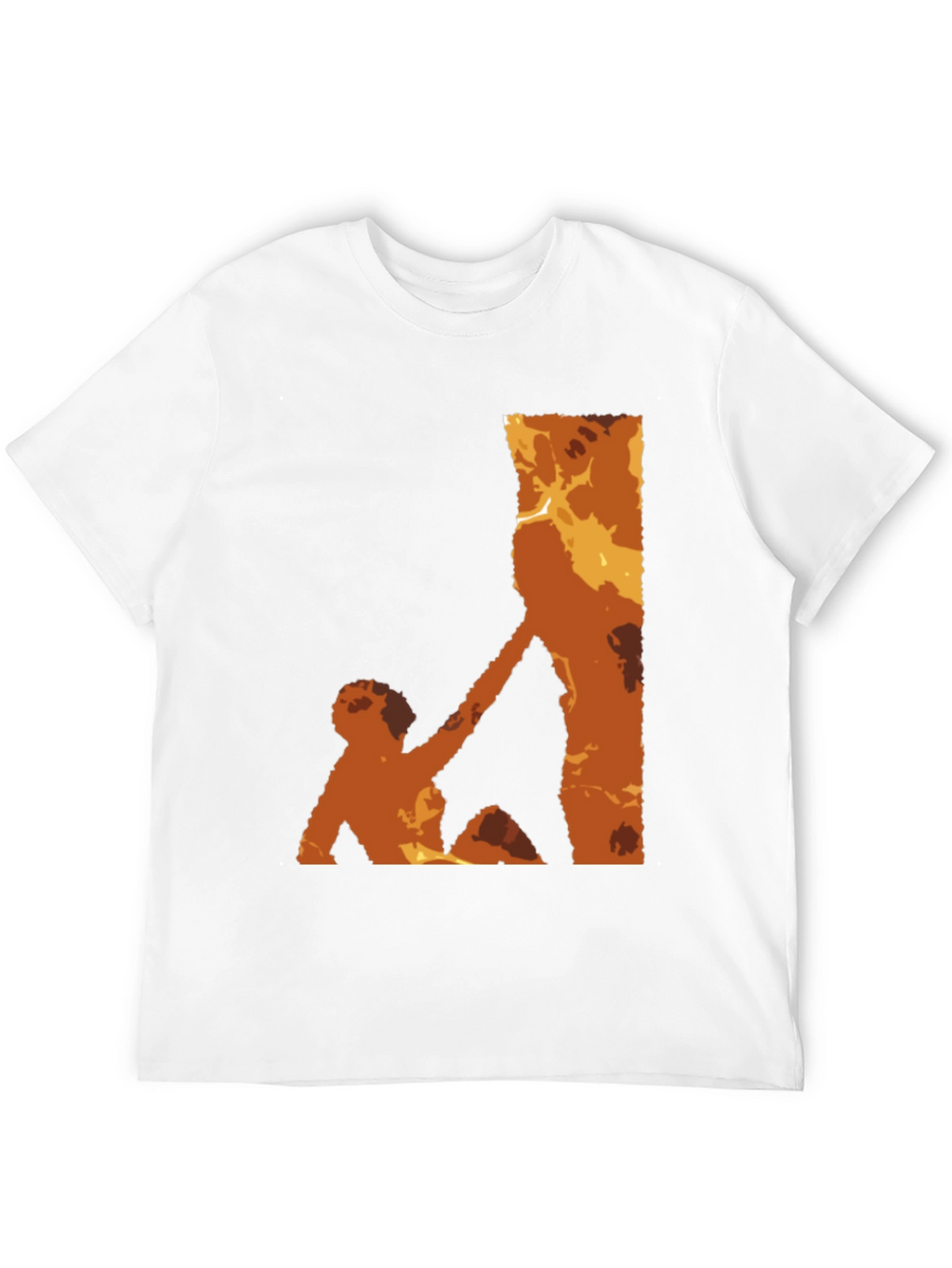 Graphic Tee - Man Climbing Silhouette