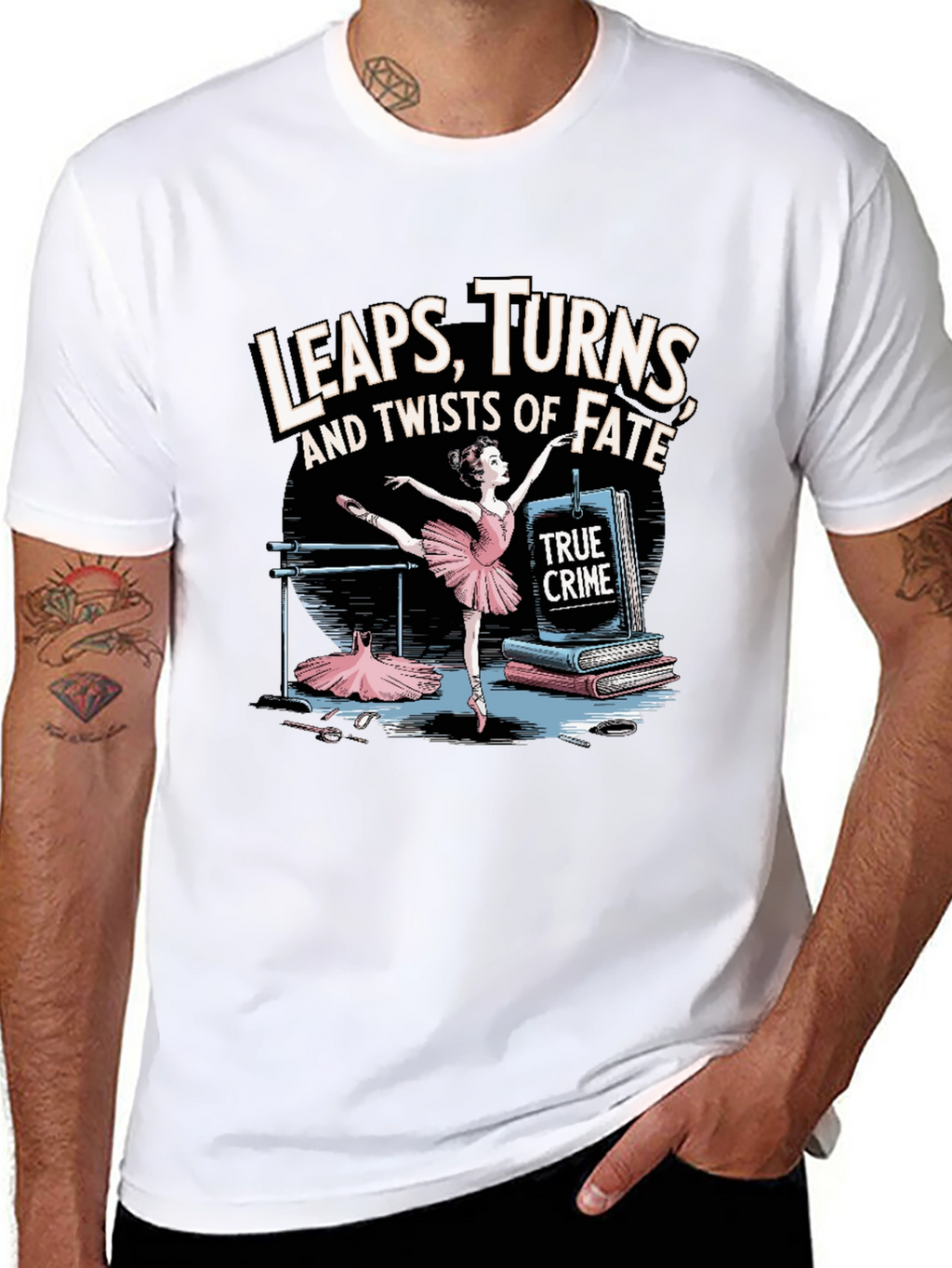 True Crime Ballet Dancer Tee