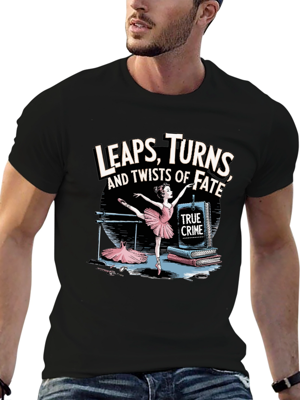 True Crime Ballet Dancer Tee