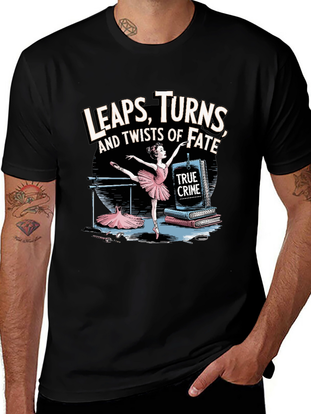 True Crime Ballet Dancer Tee