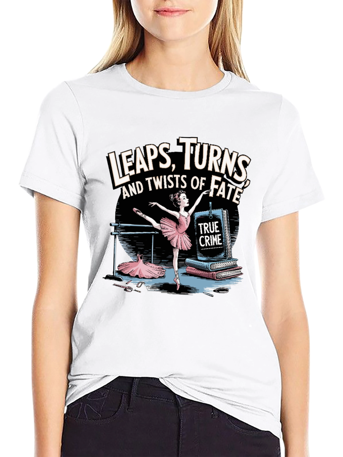 True Crime Ballet Dancer Tee