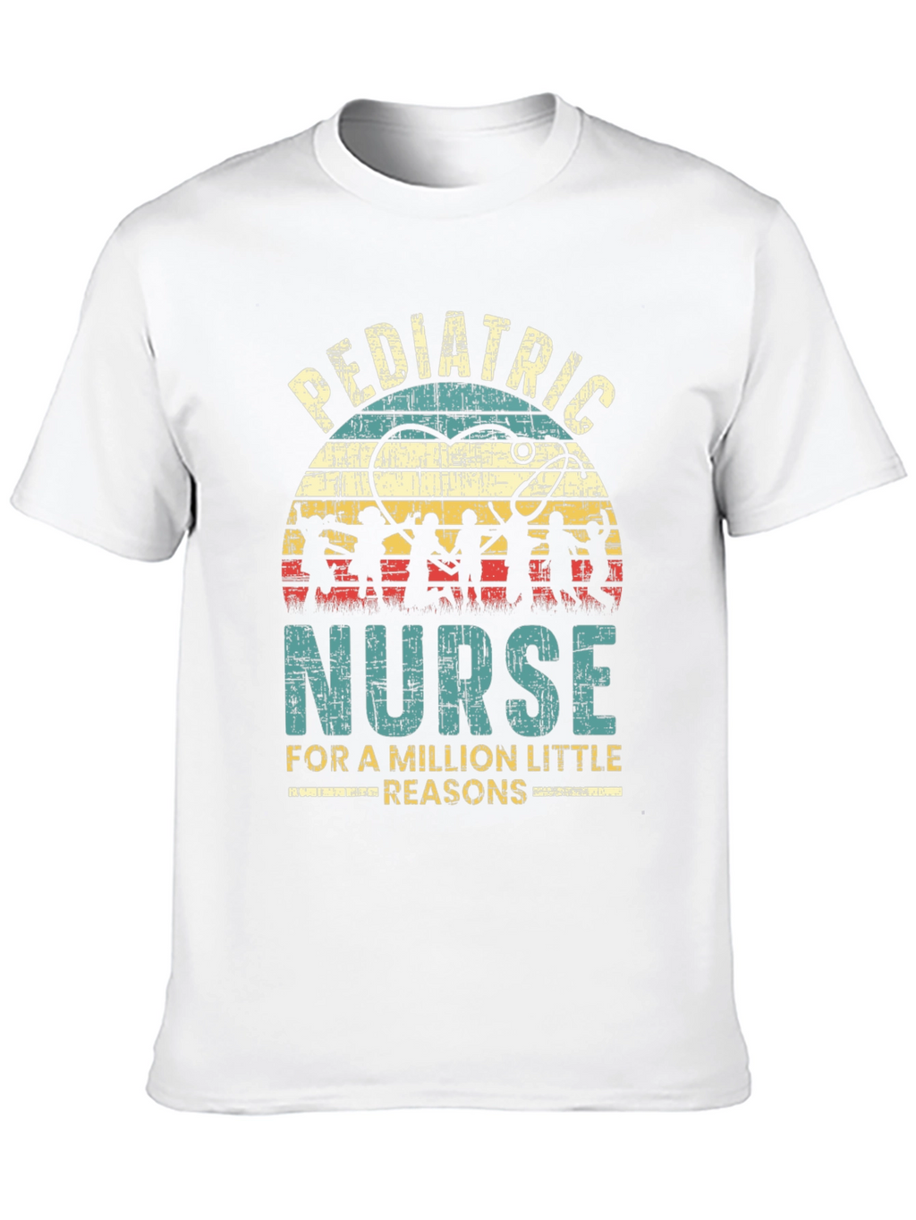 Pediatric Nurse Graphic T-Shirt - Million Little Reasons