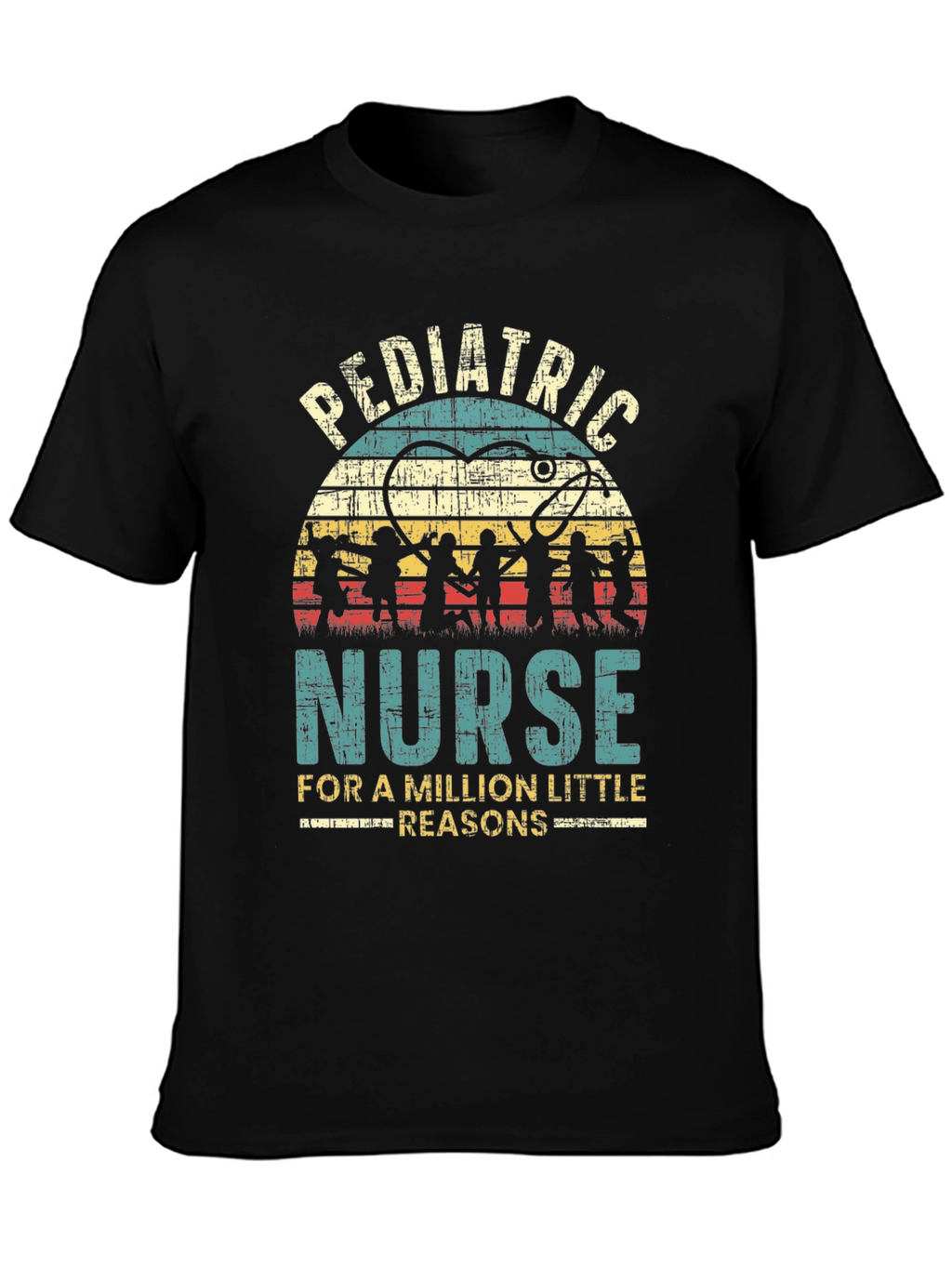 Pediatric Nurse Graphic T-Shirt - Million Little Reasons