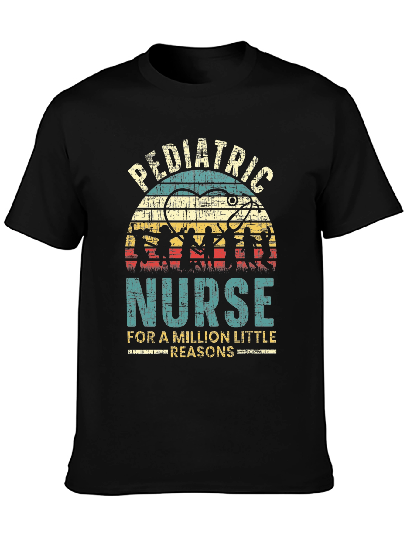 Pediatric Nurse Graphic T-Shirt - Million Little Reasons